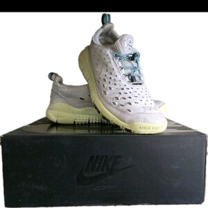 Nike Free Run Trail ‘Bicoastal’ Grey Neon Mens 10 EUC W OG Box
